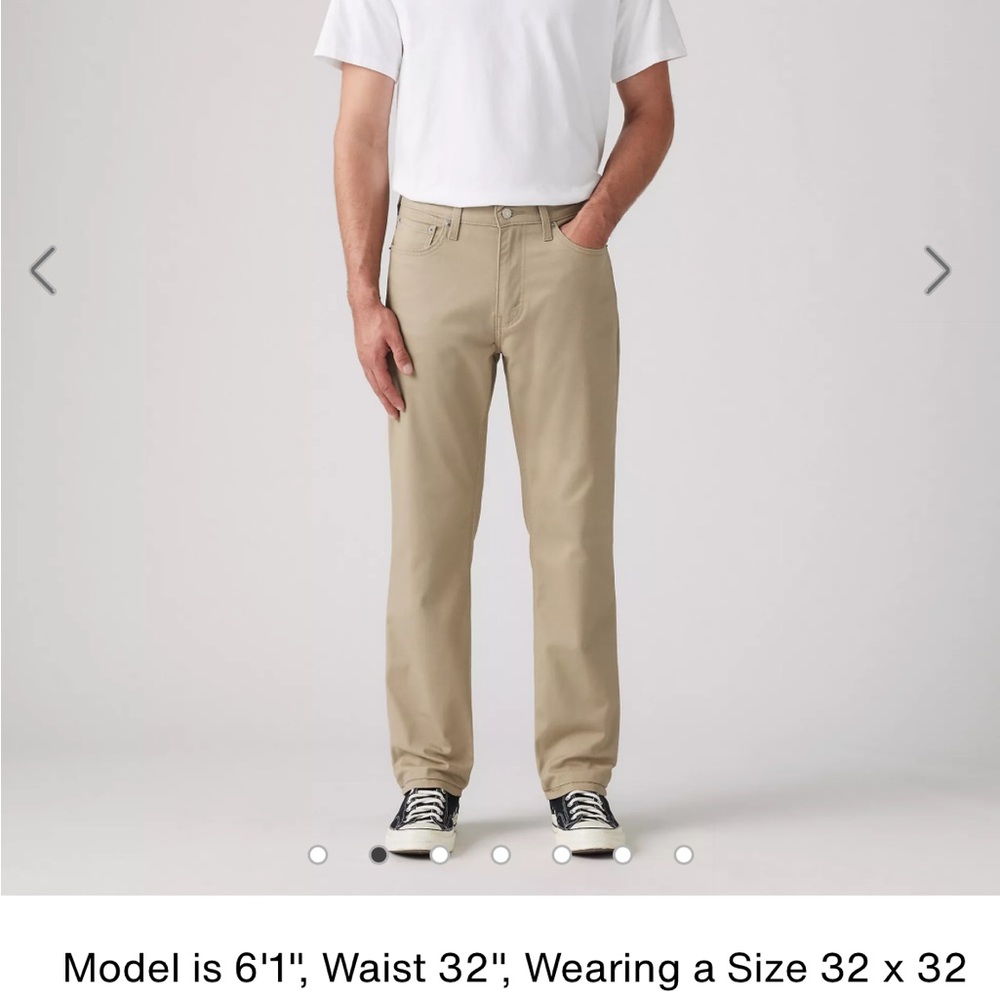 Levi's Men's 541 34x32 Khaki Chinos